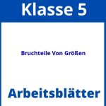 Bruchteile Von Größen Klasse 5 Arbeitsblätter