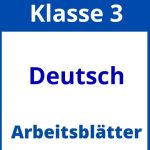 3.Klasse Deutsch Arbeitsblätter