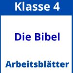 Die Bibel Arbeitsblätter Klasse 3 4