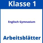 Arbeitsblätter Englisch 1. Klasse Gymnasium