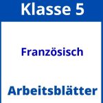 Arbeitsblätter Französisch Klasse 5 Zum Ausdrucken