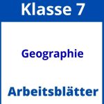 Geographie Klasse 7 Arbeitsblätter