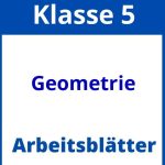 Geometrie Klasse 5 Arbeitsblätter