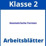 Geometrische Formen 2. Klasse Arbeitsblätter