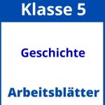 Arbeitsblätter Geschichte Klasse 5