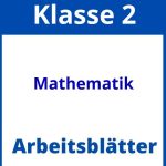 Arbeitsblätter Mathematik 2. Klasse