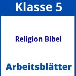 Religion Klasse 5 Arbeitsblätter Bibel