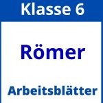 Arbeitsblätter Römer 6. Klasse