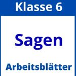 Sagen 6 Klasse Arbeitsblätter