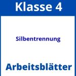 Arbeitsblätter Silbentrennung 4. Klasse