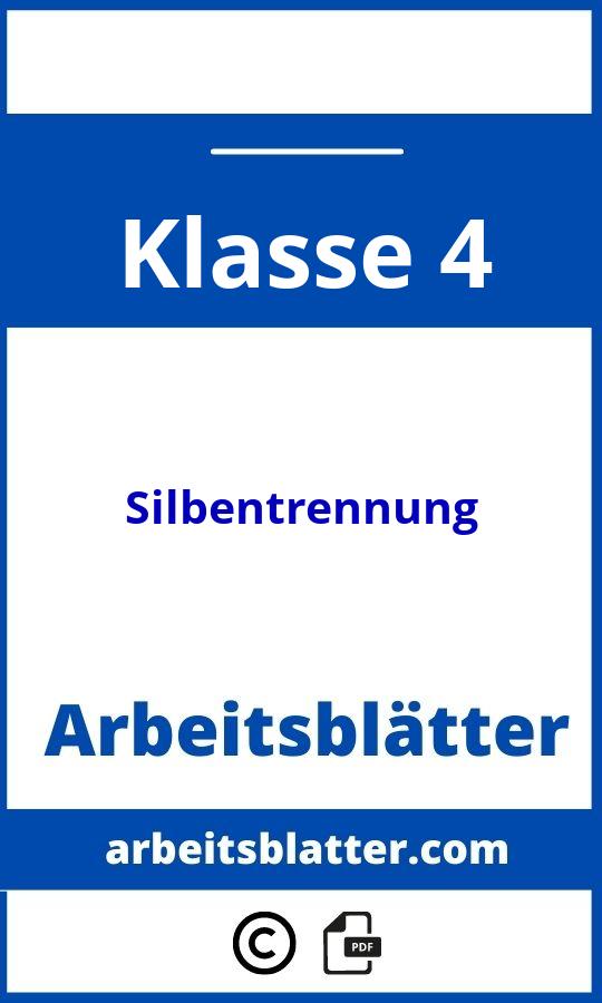 https://www.meinunterricht.de/blog/silbentrennung-so-trennt-man-woerter-richtig/;Arbeitsblätter Silbentrennung 4. Klasse;Silbentrennung;4;Klasse 4;silbentrennung-klasse-4;silbentrennung-klasse-4-pdf;https://arbeitsblatter.com/wp-content/uploads/silbentrennung-klasse-4-pdf.jpg;https://arbeitsblatter.com/silbentrennung-klasse-4-offnen