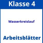 Wasserkreislauf 4. Klasse Arbeitsblätter